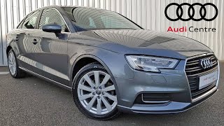 USED 2017 AUDI A3 SALOON 1.4TFSI 150HP S-TRONIC CYLINDER ON DEMAND SE | AUDI CENTRE