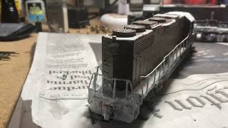 My runaway train model! ￼