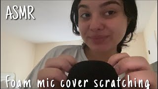 ASMR mic scratching with the foam cover 🎙️