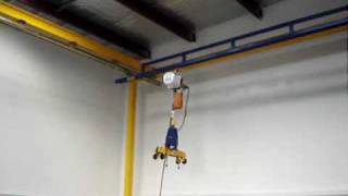 The Glass Racking Company Light Crane system single bridge