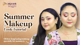 How To Do Summer Makeup | Long Lasting Summer Makeup Tutorial | Easy Summer Makeup