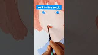 Let's Paint With Watercolors। #shorts #shortvideo #youtubeshorts #youtuber #viral #art #watercolor