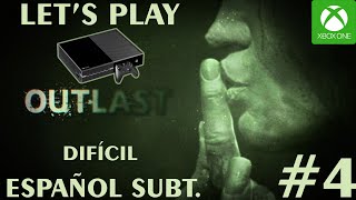 [Xbox One - Fat] #4 OUTLAST (60fps)/ Let's Play / Difícil / Sub.Español