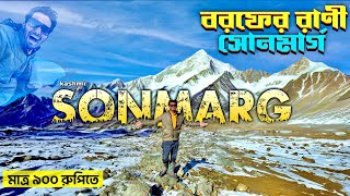 মাএ ৯০০ রুপিতে | সোনমার্গ কাশ্মীর ভ্রমণ | Kashmir | Sonmarg Tourist Places | Kashmir Tour