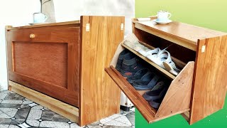 Sepatu aman dari Debu, Membuat sendiri kabinet Sepatu tanpa engsel khusus