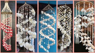 Beautiful seashells chandelier/seashell craft/seashell project