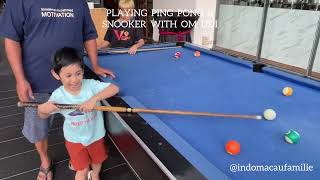 🇮🇩🇲🇴Indo Macau: Playing Ping Pong & Snooker With Om Udi