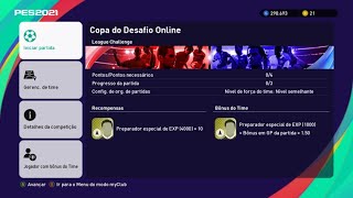 PES 2021-JOGANDO AS COPINHAS ONLINE NO MYCLUB - XBOX ONE  -TOP 8 DO RANKING