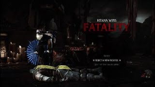 Mortal Kombat XL - Kitana FATALITY!