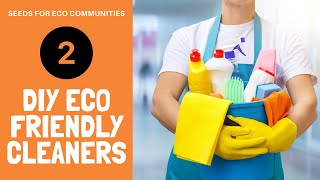 2 - DIY Eco Friendly Cleaners