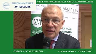 Eunomia XVI. Clarich: "la realizzazione del Pnrr dipende dalla capacità amministrativa della PA"