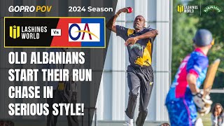 Old Albanians Begin Their Run Chase In Serious Style! - Lashings vs Old Albanians 2024