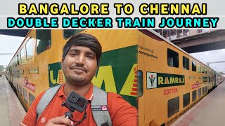 Bangalore To Chennai Double Decker Train | Bangalore To Chennai Train | Double Decker Train