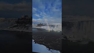 Niagara Falls Canada Winter time ਨਿਆਗਰਾ ਫਾਲ੍ਸ ਕੈਨੇਡਾ #shorts #shortsvideo #viral #niagarafalls