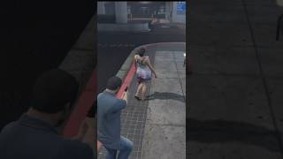 Michael Ko Dhoka De Rhi Thi 😐||#shorts #gta