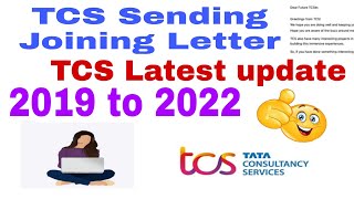 TCS Sending Joining Letters 2022|| New Latest update TCS Sending Joining Letters 2019 to 2022