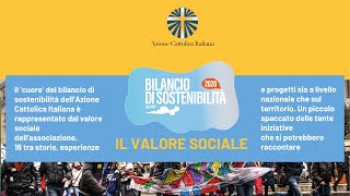 Bilancio di sostenibilità Azione Cattolica Italiana 2020