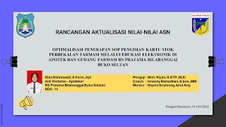 UJIAN RANCANGAN AKTUALISASI LATSAR CPNS KAB. BANGGAI KEPULAUAN TAHUN 2022