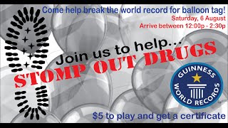 Stomp Out Drugs World Record Attempt