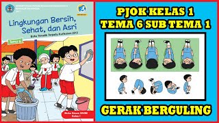 Pembaelajaran PJOK Kelas 1 Tema 6 Subtema 1   Gerak Berguling