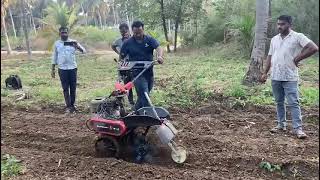 Back rotary model power weeder in GYDIndian Agro Tech Kurnool Andhra Pradesh 9666462064