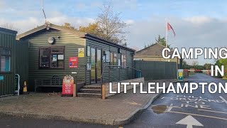 Littlehampton Caravan & Motorhome Club Campsite - Tour and Review (Nov 2022)