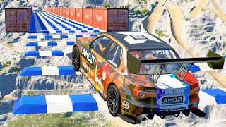 Air Speed Bumps Crashes #3 - BeamNG Drive Cars Crashes Compilation | Good Cat