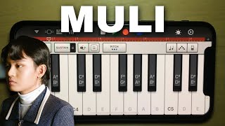 Recreating Ace Banzuelo’s “MULI” On Iphone Garageband App