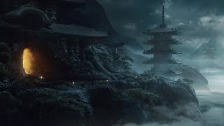 Feudal Japan - Music and Ambience - Medieval Japanese Music with Wind Sounds