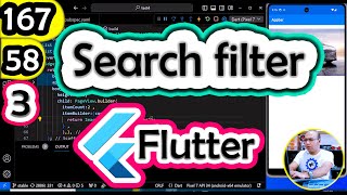 59_Search filter  | Flutter Course 2024 بالعربى