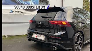 Sound booster PRO VW Golf 8 GTI | Kufatec active sound