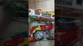 Mainan Mobil Truck Excavator Molen | Super Konstruksi #Shorts