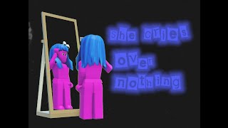 blue hair - roblox animation meme