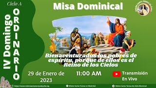 IV Domingo tiempo ordinario - Las Bienaventuranzas, 29 enero 2023. P. Carlos Ariel Betancourth, O.P.