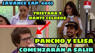 ¿Pancho y Elisa comenzarán a salir? Dante y Tristana planean algo 😮(AVANCE CAP.686)/ El Lado Curioso