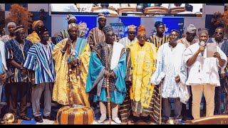 OVERLORD OF MAMPRUGU KINGDOM NAYIRE AND HIS ENTOURAGE VISIT BELIEVERS WORSHIP CENTRE IN KUMASI