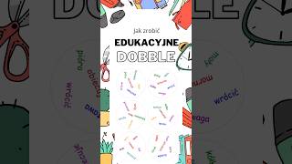 Jak zrobić edukacyjne Dobble #graedukacyjna #gry #dobble