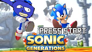 Press Start to Sonic Generations