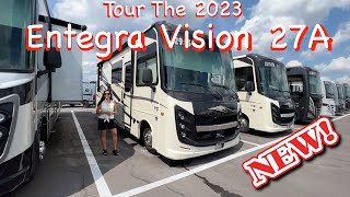 Tour The 2023 Entegra Vision 27A A-Class RV built on the Ford F53 Chassis