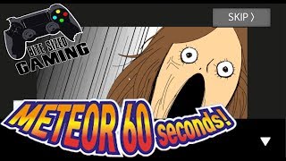 EVERY ENDING Meteor 60 Seconds! Free to Play Steam Game! | Bite Sized Gaming