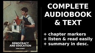 Democracy and Education (2/2) ⭐ By John Dewey. FULL Audiobook