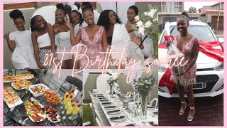 My 21st Birthday Soirée | GRWM, Loads of Tears + I got a CAR 🚗 | SOUTH AFRICAN