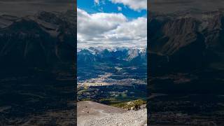 View from the top of Mount Lady Macdonald 🇨🇦🇨🇦 #alberta #canada #canadianrockies