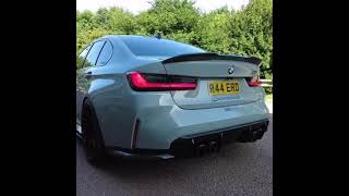 New BMW M3 Exhaust Sounds - Start Up, Revs, burnout 🔥⚡️