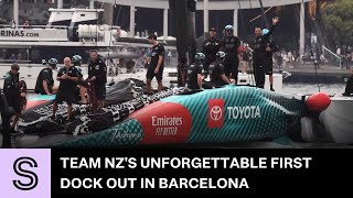 America's Cup: Team NZ's unforgettable first dock out in Barcelona | Stuff.co.nz