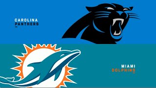 Carolina Panthers (4-1) vs. Miami Dolphins (3-2) - Madden 24 Season Simulation WEEK 6