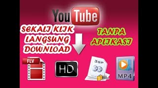 Dijamin Gampang !!! Cara Mudah Download Video YOUTUBE / FACEBOOK / VIMEO Tanpa Aplikasi