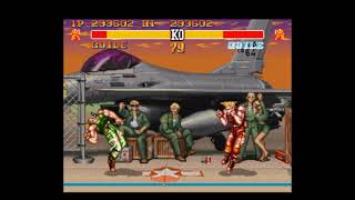 Street Fighter 2 Turbo Hyper Fighting (SNES)- Guile (Normal) Playthrough 2/4