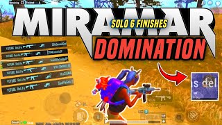 Scrims Highlights 🚀| Solo 6 Finishes Dominations✌️🇮🇳 | BGMI | #ReLiFeGaMiNg