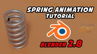 Spring Animation Tamil Tutorial in Blender 2.8 | Arun SV